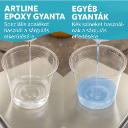 Crystal Epoxy Gyanta készlet Artline