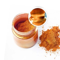 Metálfényű pigmentpor készlet  18 szín