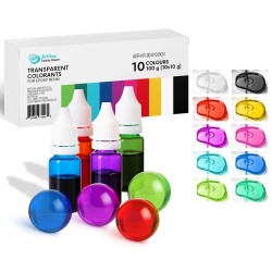 Folyékony színező készlet epoxy gyantához 10 szín